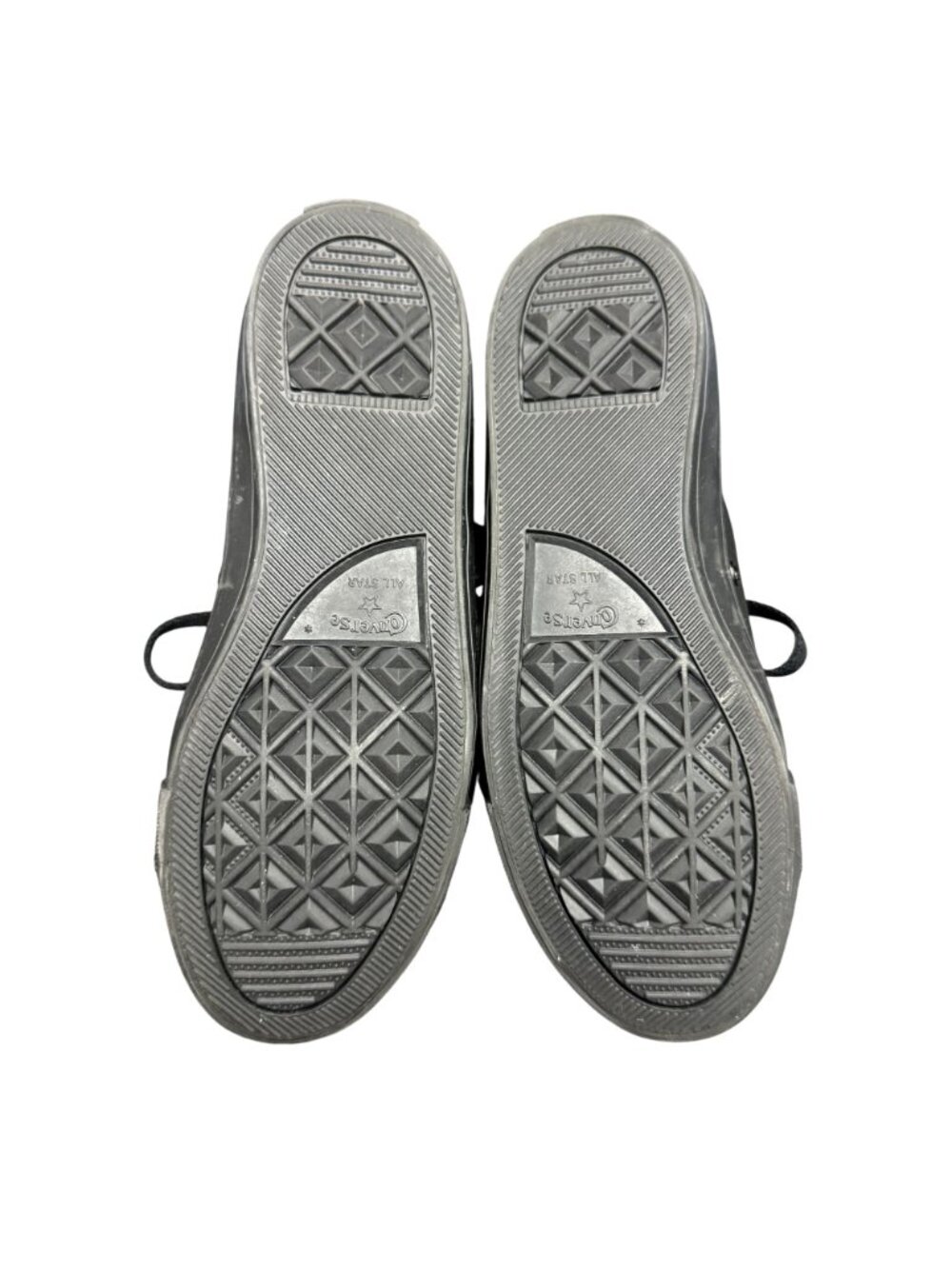 Converse All Star Black Leather Low-Top Women's Shoes 564986C, Size 6 - Picture 10 of 11